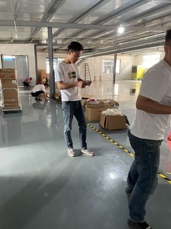 Nous rendons notre usine plus ordonnée